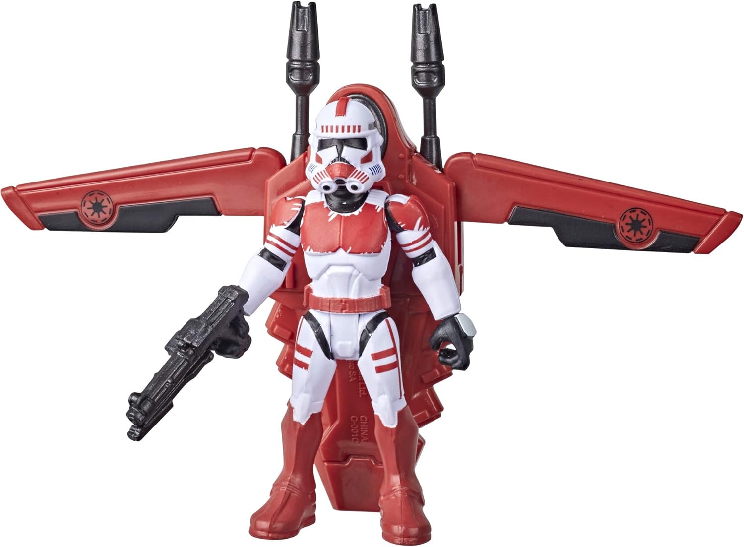STAR WARS Mission Fleet Gear Class Shock Trooper Secure The City 2.5-Inch-Scale Figure and Vehicle, Toys for Kids Ages 4 and Up