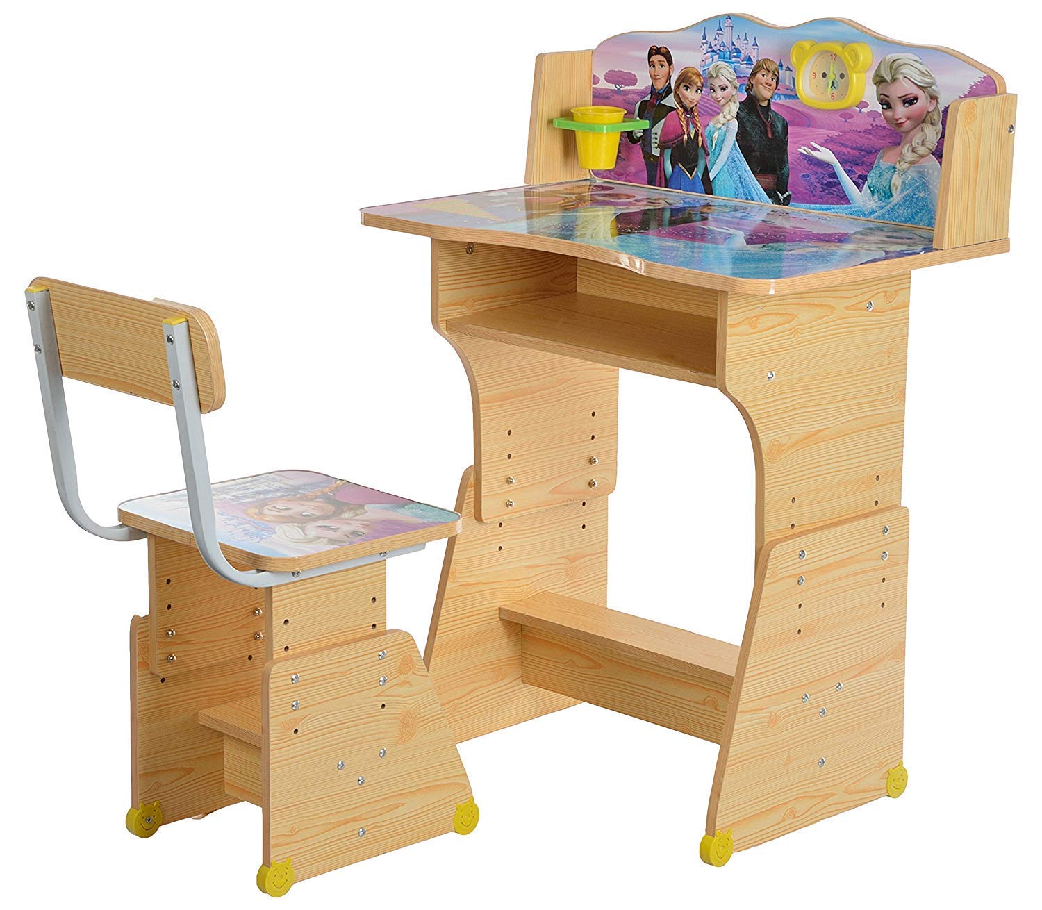 Iris Princess Heavy Duty Kids Study Table And Chair Set