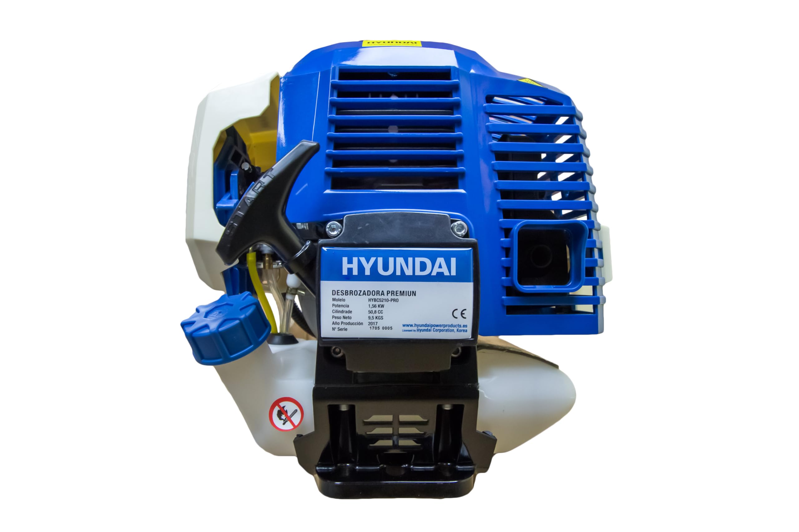 Hyundai HYBC5210-Pro Desbrozadora, Azul