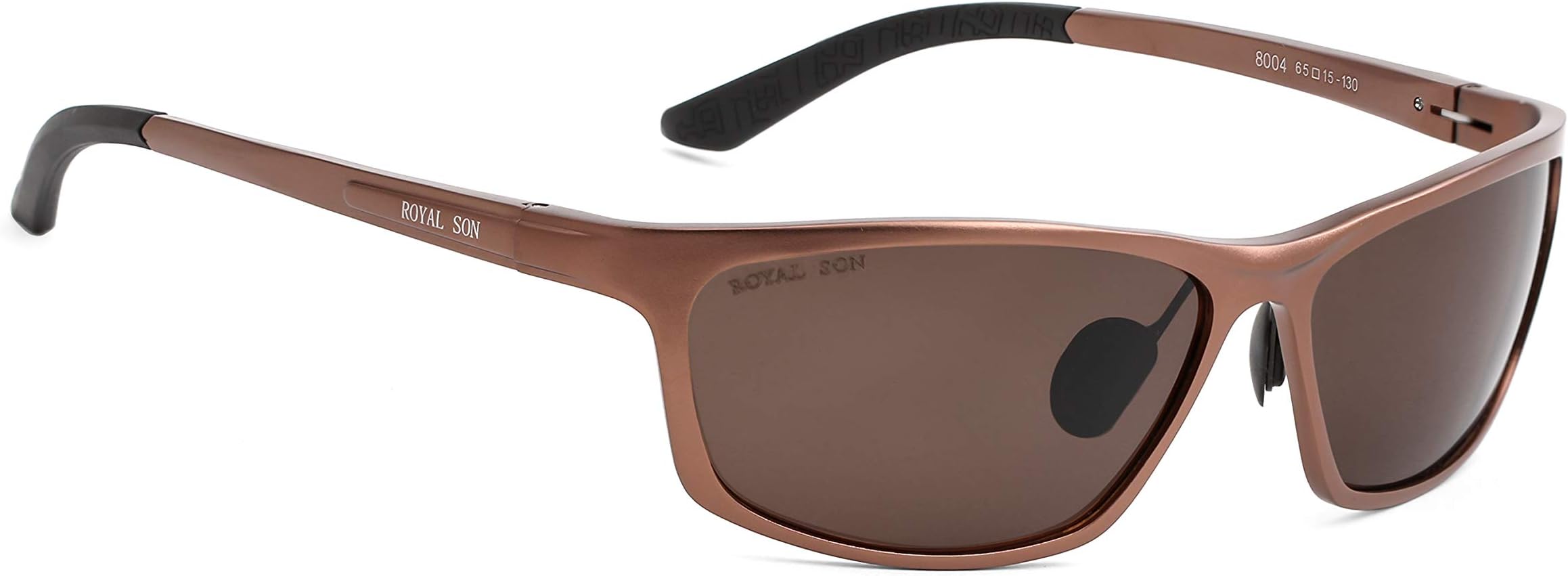 Royal Son Wrap Around Driving & Traveling Polarized Men's Sunglasses 100% UV Blocking