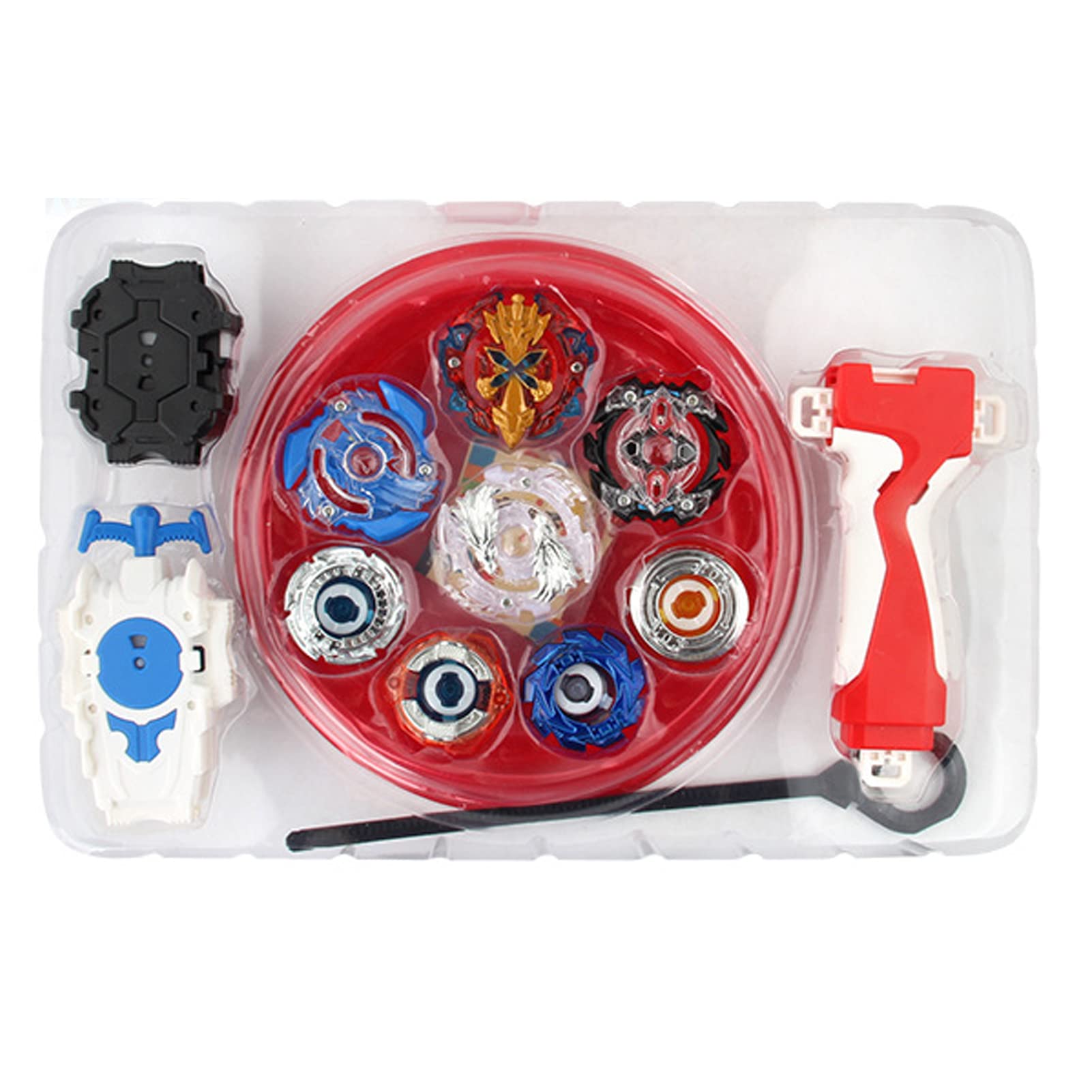 Gyro-Spielzeug-Set, Hervorragende Balance, Starker Widerstand, Perfektes Kampf-Top für, Kunststoffmaterial (Blau)