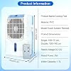 Water Cooling Mattress Pad, Electric Water Bed Cooler, Bed Cool System Mattress Pad, Remote Control, Long Pipe Visible Waters Level, Timer, for Cooling Under Sheets(W70cmxL160cm/W27inxL63in)