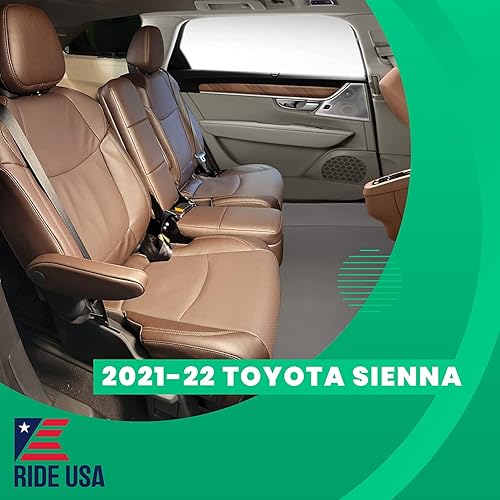 Miniatura 3 de Ride USA - Asiento de salto de segunda fila de 8 pulgadas compatible con Toyota Sienna 2021 -2023