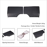 Vista 8 de Protector de parachoques trasero para auto compatible con Toyota Tundra 2022-2025, para guardabarros trasero lateral de camioneta, protector