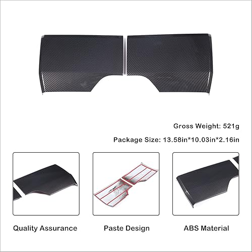 Miniatura 8 de Protector de parachoques trasero para auto compatible con Toyota Tundra 2022-2025, para guardabarros trasero lateral de camioneta, protector de