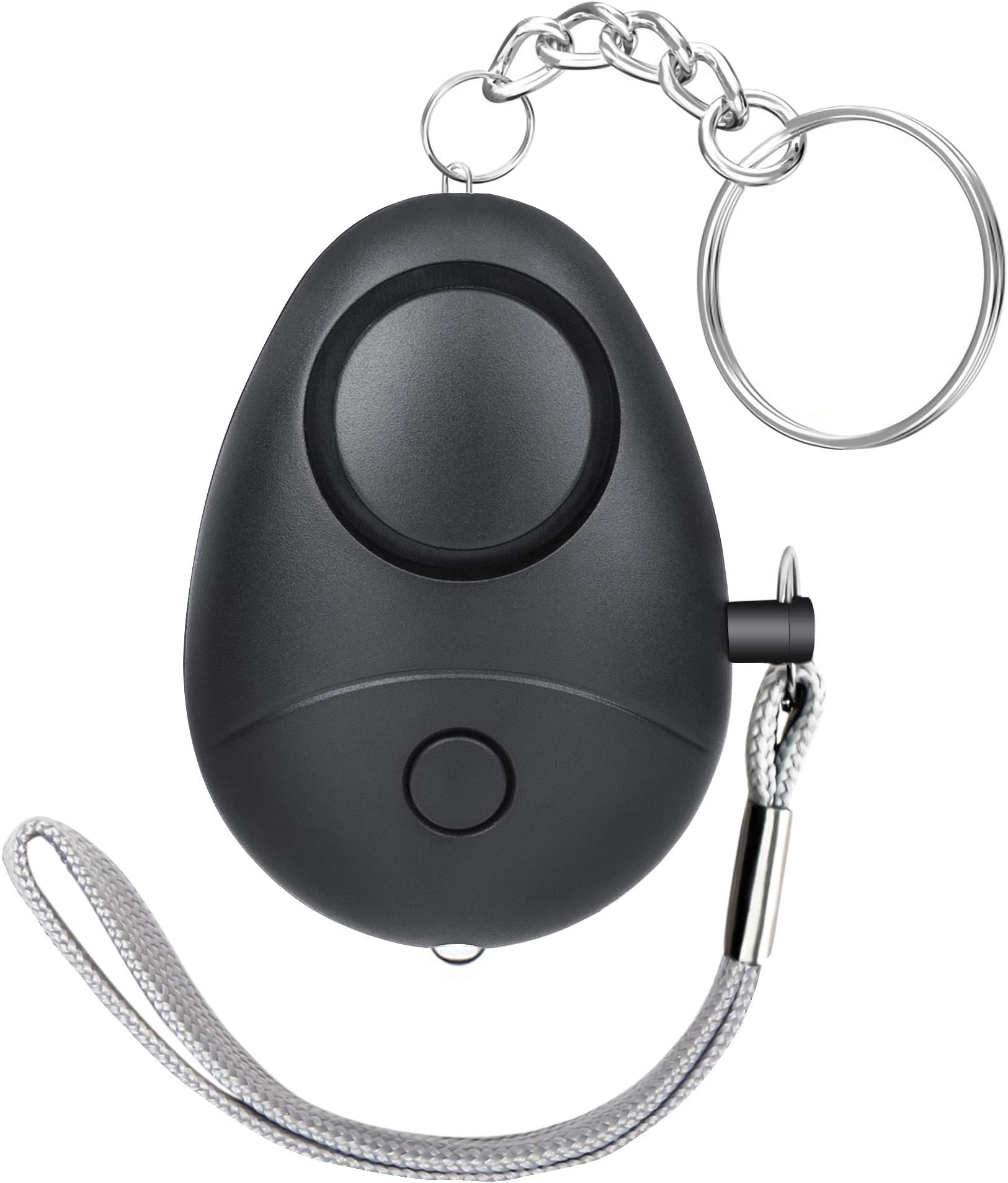 Personal Alarm, Safe Sound Security Personal Alarm for Women,Kids, Elderly, Emergency Safe Personal Alarm Black
