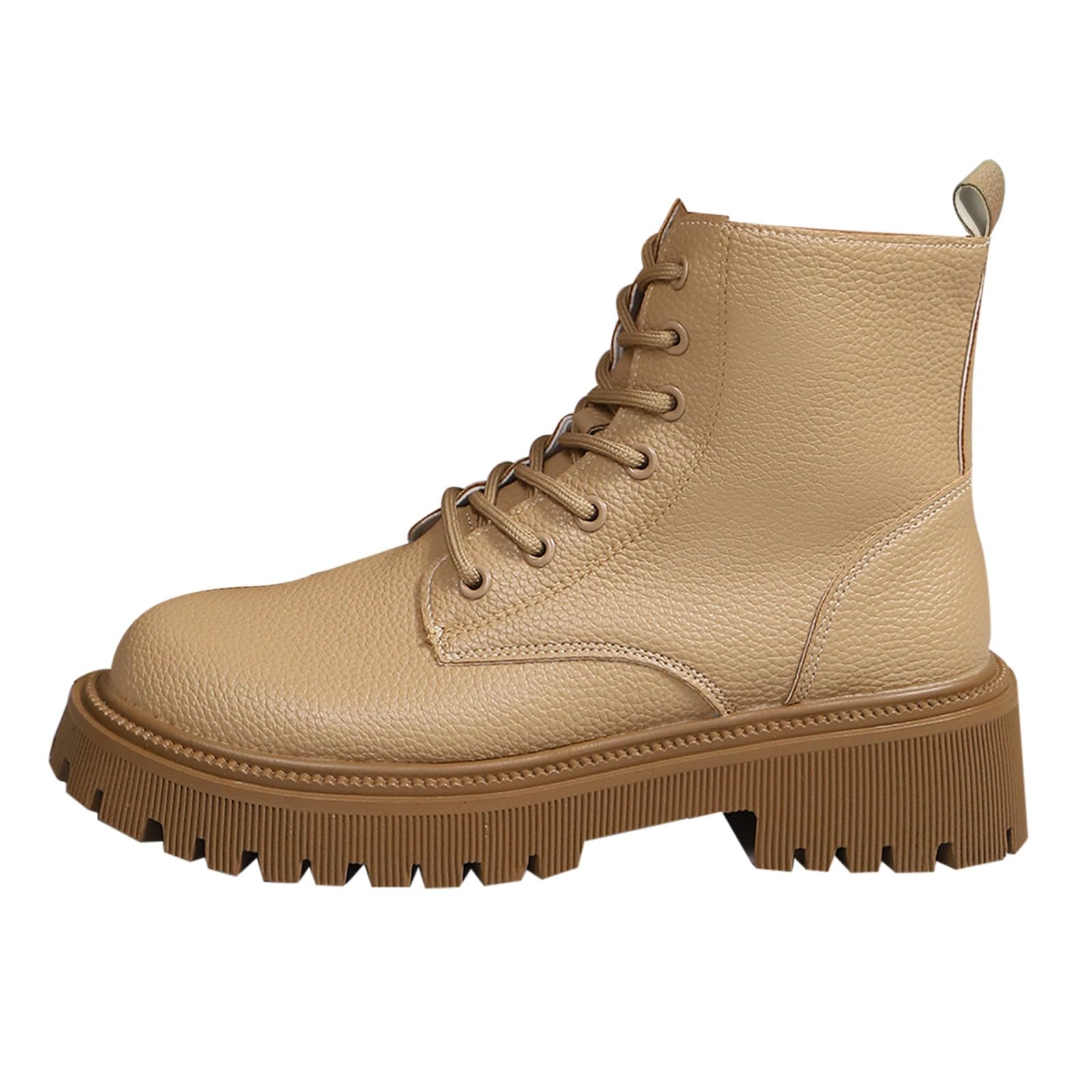 Botines de mujer cómodos para trabajar sin dolor, botas de vestir antideslizantes 8