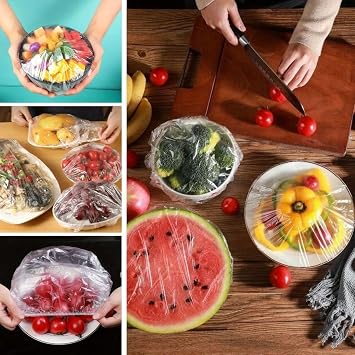 BUFFER® 100 Freshness Preserving Cookware and Plate Bonnets Multi-Purpose Disposable Horse Plate Bonnet