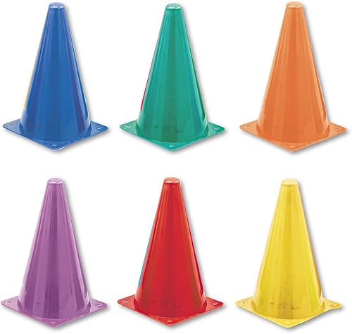 Miniatura 9 de Champion Sports Cono polivinílico fluorescente de alta visibilidad