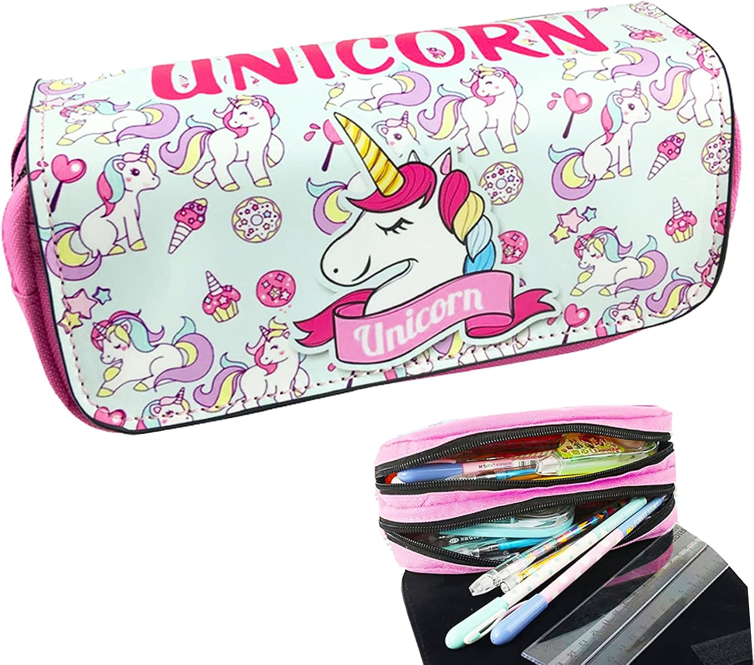 通用 NSB9 Pencil case, Acrylic, Black