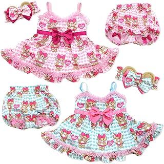 [EARTHMAGIC] BABY ハートいっぱいマフィー総柄3点セット(キャミソール＆ブルマ＆ヘアバンド) ベビー服 子供服 ベビー 赤ちゃん 女児 女の子 乳児 出産祝い ベビーギフト 80～90cm 12ヶ月 24ヶ月 1y 2y 31129-715
