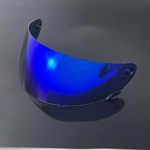 Miniatura 3 de Escudo para Bell RS-1 Qualifier DLX, Vórtice, Revólver, RS-1, RS-2 Visera de protección solar para casco de Moto (azul profundo)
