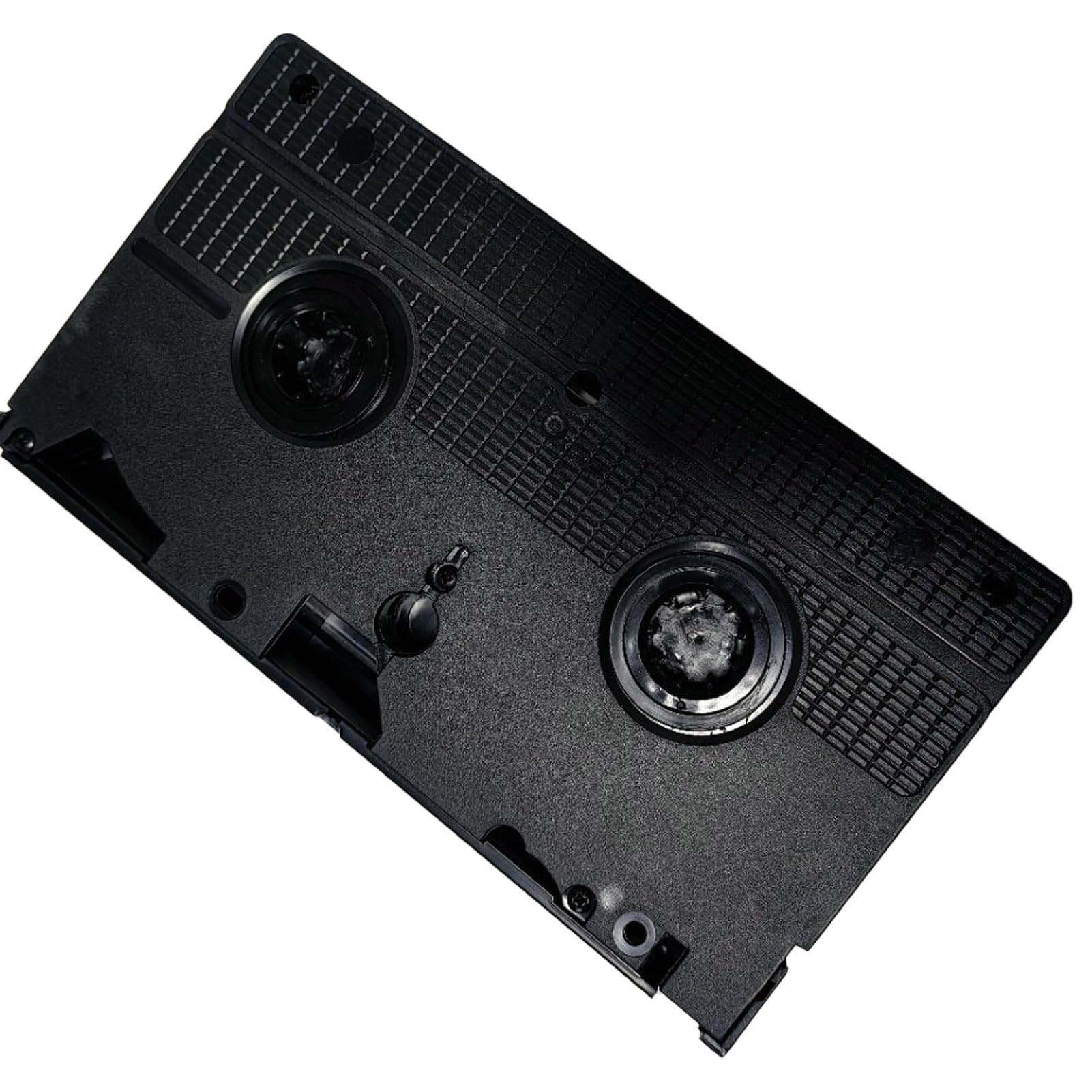 Nettoyeur de tête de Cassette pour Lecteur de magnétoscope Nettoyez Facilement Les Cassettes VHS Bande de Nettoyage de tête de magnétoscope VHS Bande vidéo ABS Bande de Nettoyage VHS