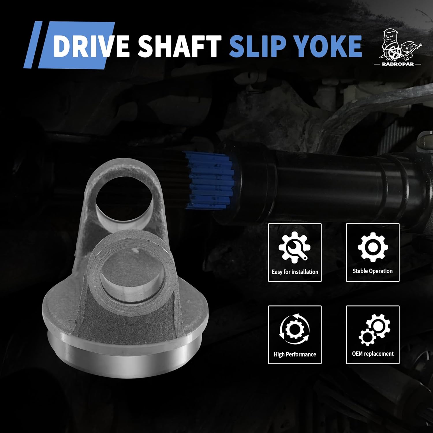 Driveshaft Tube Yoke 2-28-437 Weld Yoke 1310 Series Fits 3" x 0.083" Welded Tube Wall