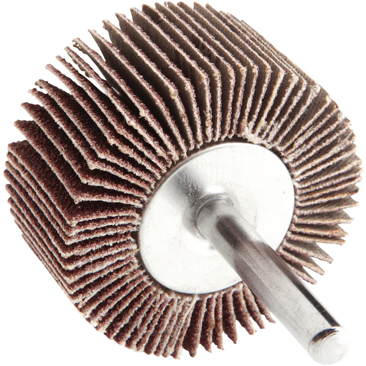 Forney 60184 Lamellenrad mit 1/4-Zoll-Schaft, 5,1 x 2,5 cm, Körnung 60, 60185, No