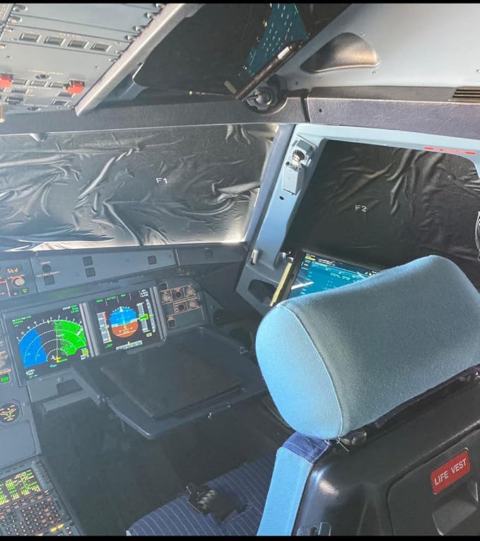 A320 Cortina para Ventana de Cabina Primer Oficial miniatura 2