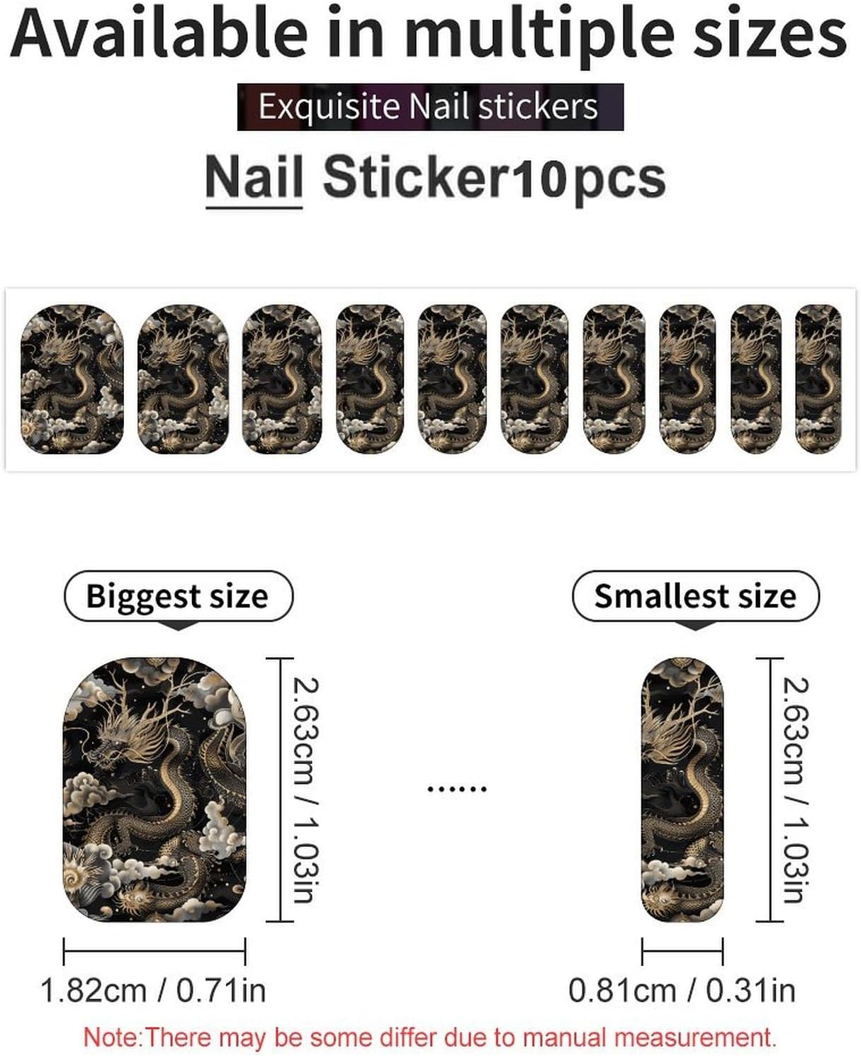 Nail Strips Bundle Full Wrap Long Lasting Nail Polish Strips Easy Application and Removal Salon Quality Self Adhesive Art Stickers for Women Gifts