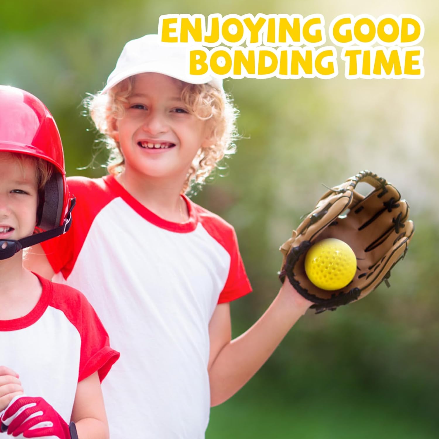 12 Pcs Yellow 12-Inch Softballs for Pitching Machines – Indoor/Outdoor Training Balls with Dimpled Surface, Hitting & Fielding Practice, Durable Softball Set for Baseball/Softball Drills