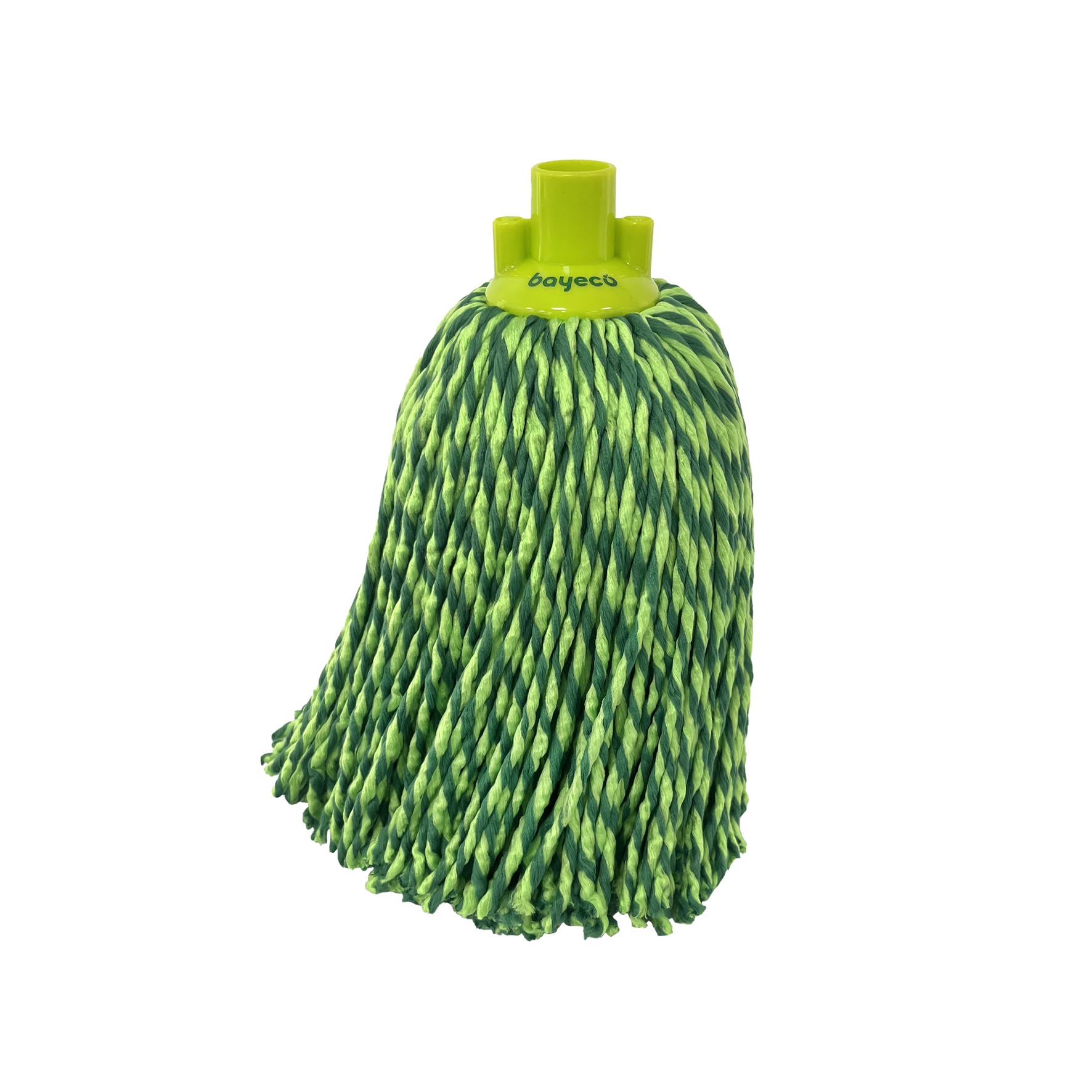 Bayeco Fregona Secafácil Hilos 100% Microfibra Absorción Limpieza Superior Ligera Mojada Resistencia Durabilidad Verde