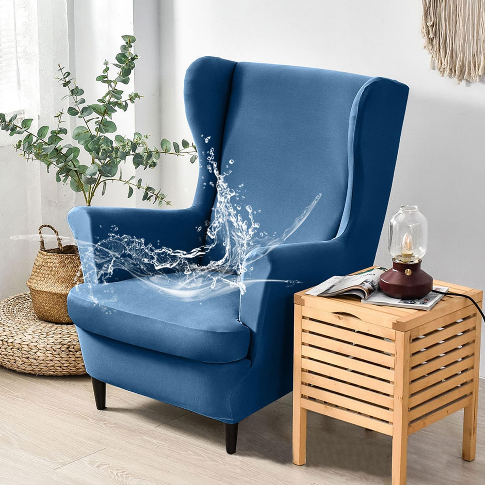 Coppia Set 2 Copripoltrona Proteggi Salva Poltrona Universale Fodera Double Face Elegante 82609709