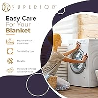 Vista 5 de Cobija 100% algodón