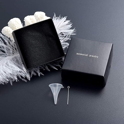 Miniatura 7 de Alway in My Heart - Pulsera de cremación para cenizas, joyería de cremación en forma de corazón, Metal