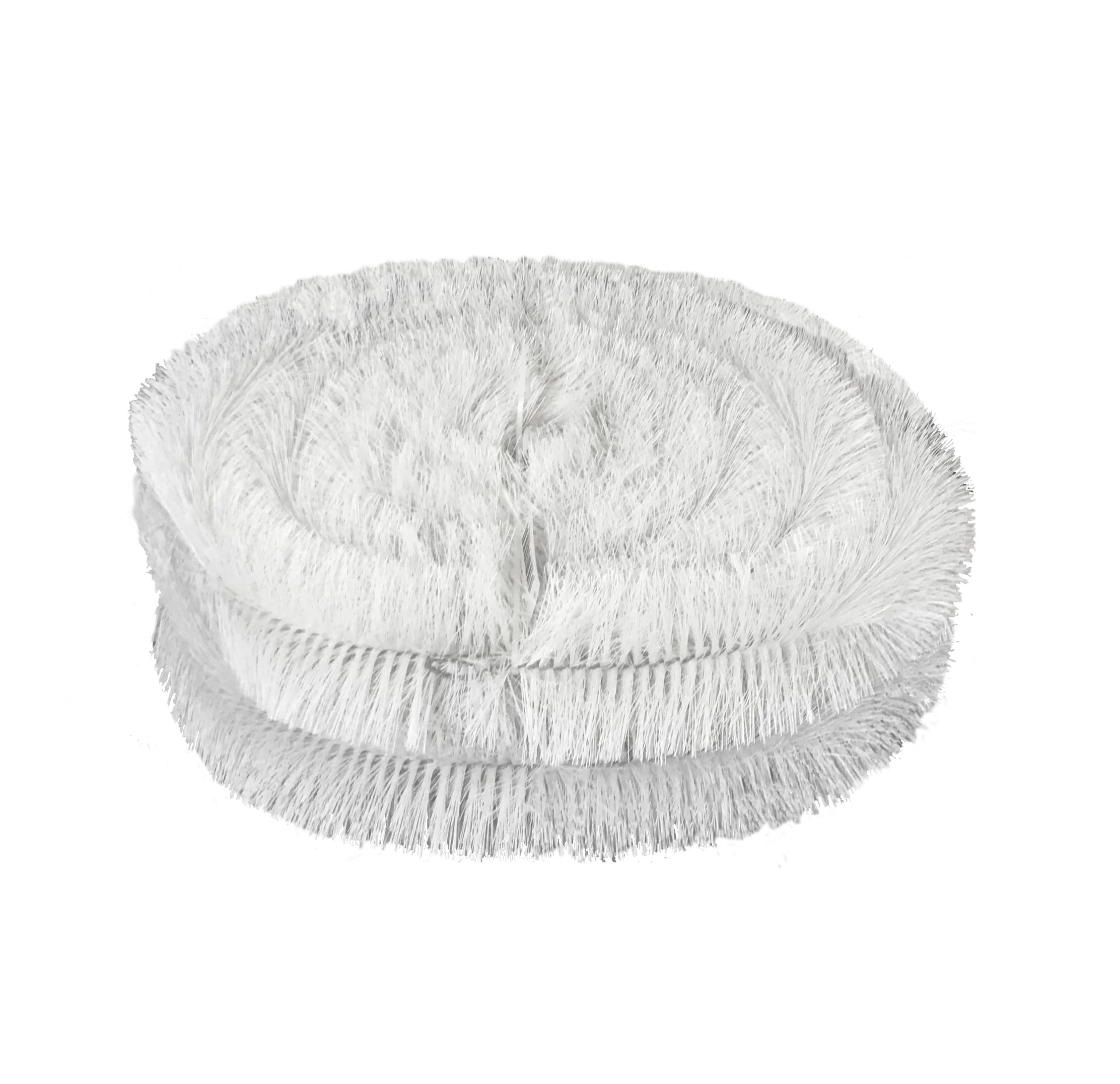 Selections White Gutter Brush Guard Leaf, Moss & Debris Protection In 4M Roll - Pack Of 2
