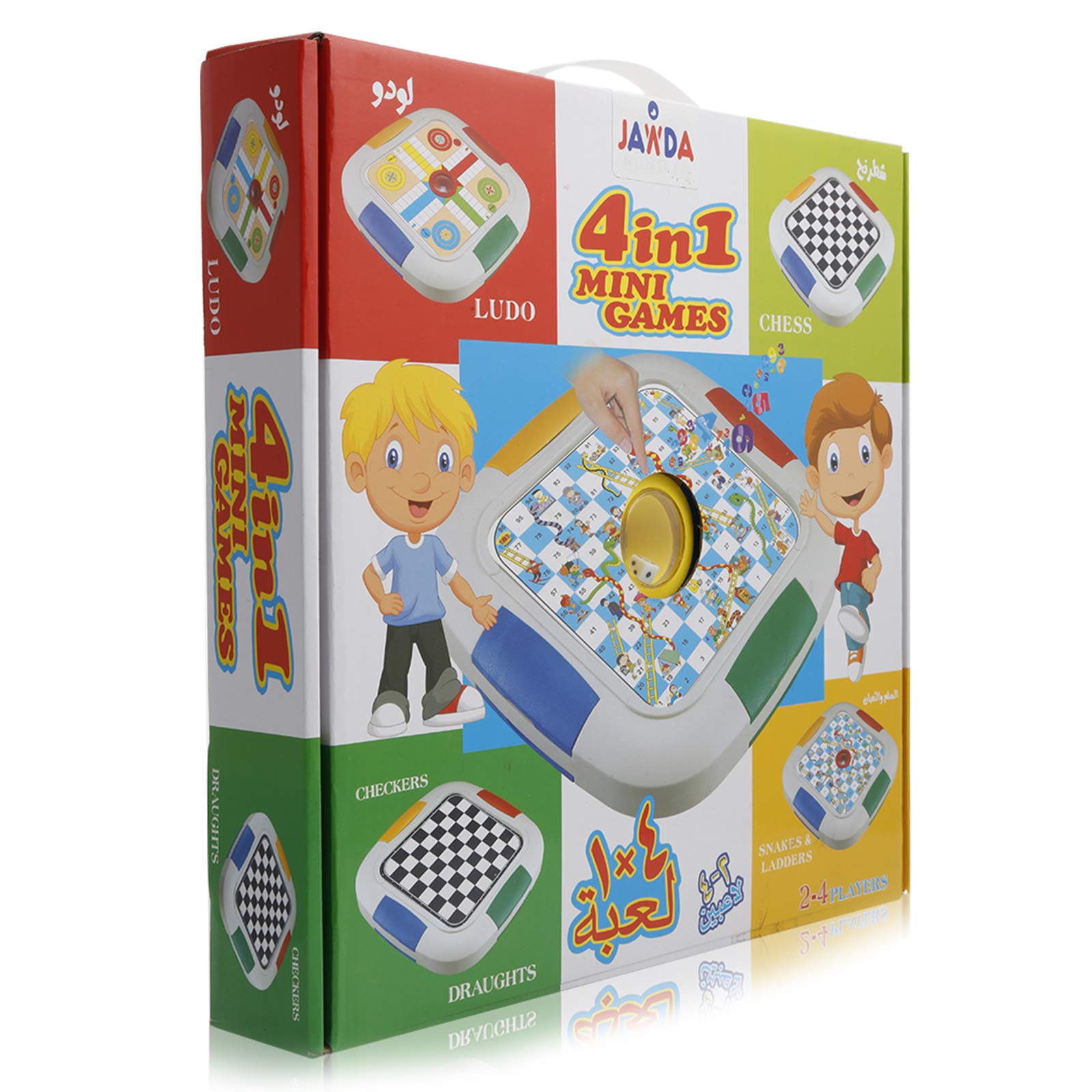 Jawda Toys4 In 1 Mini Games