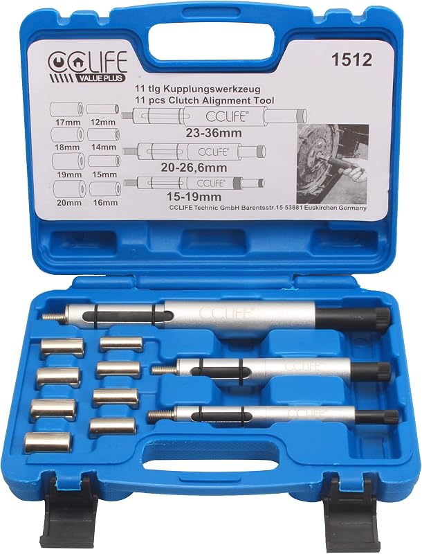 CCLIFE 11 részes kuplung központosító szerszám 12-20 mm