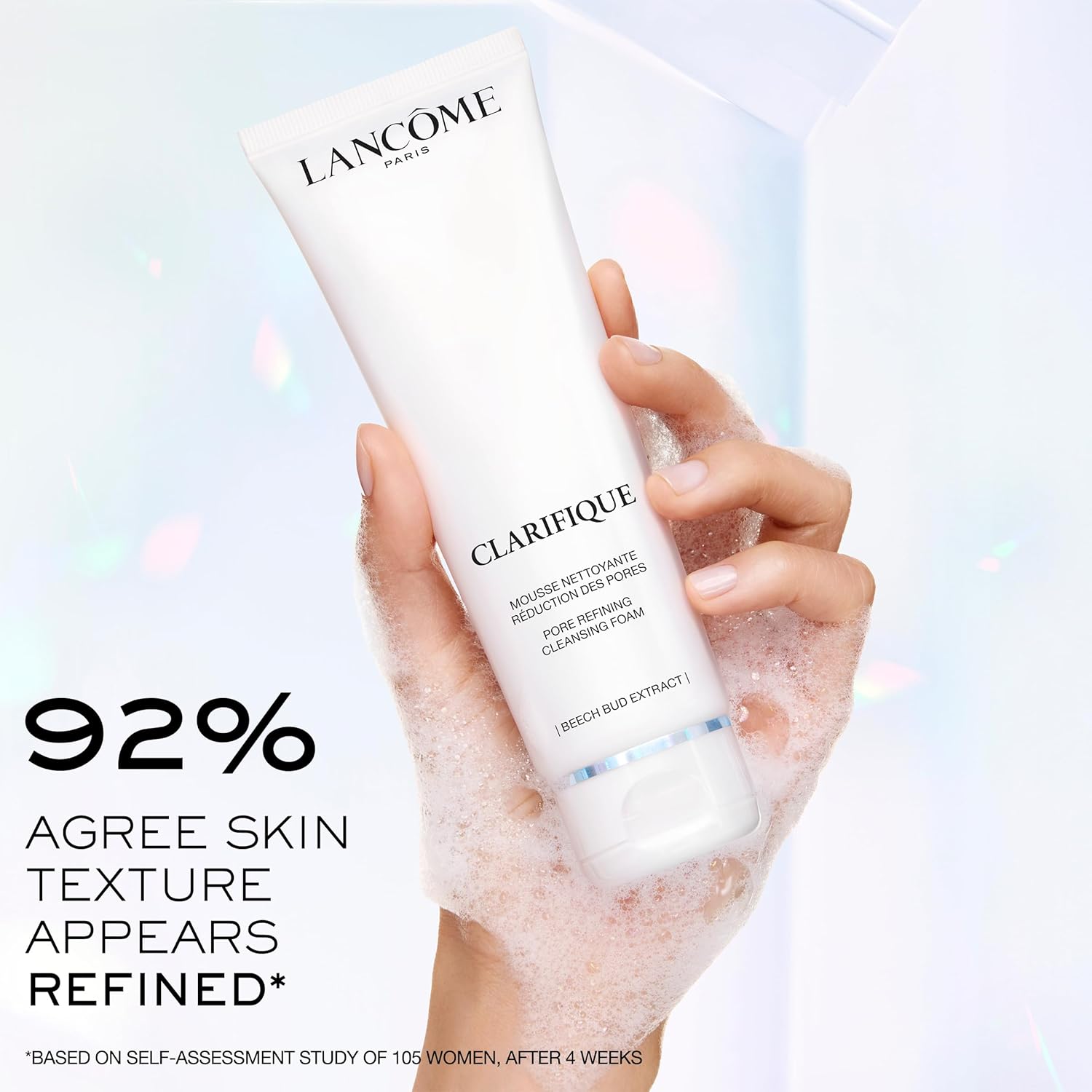 Lancôme Clarifique Pore Refining Cleanser - With Salicylic Acid for Uneven Skin Tone, Pores, Dullness - 4.2 Fl Oz - Image 6