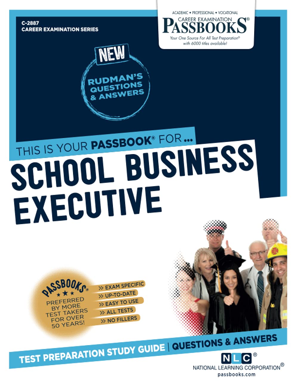 School Business Executive: Passbooks Study Guide (Career Examination, 2887)
