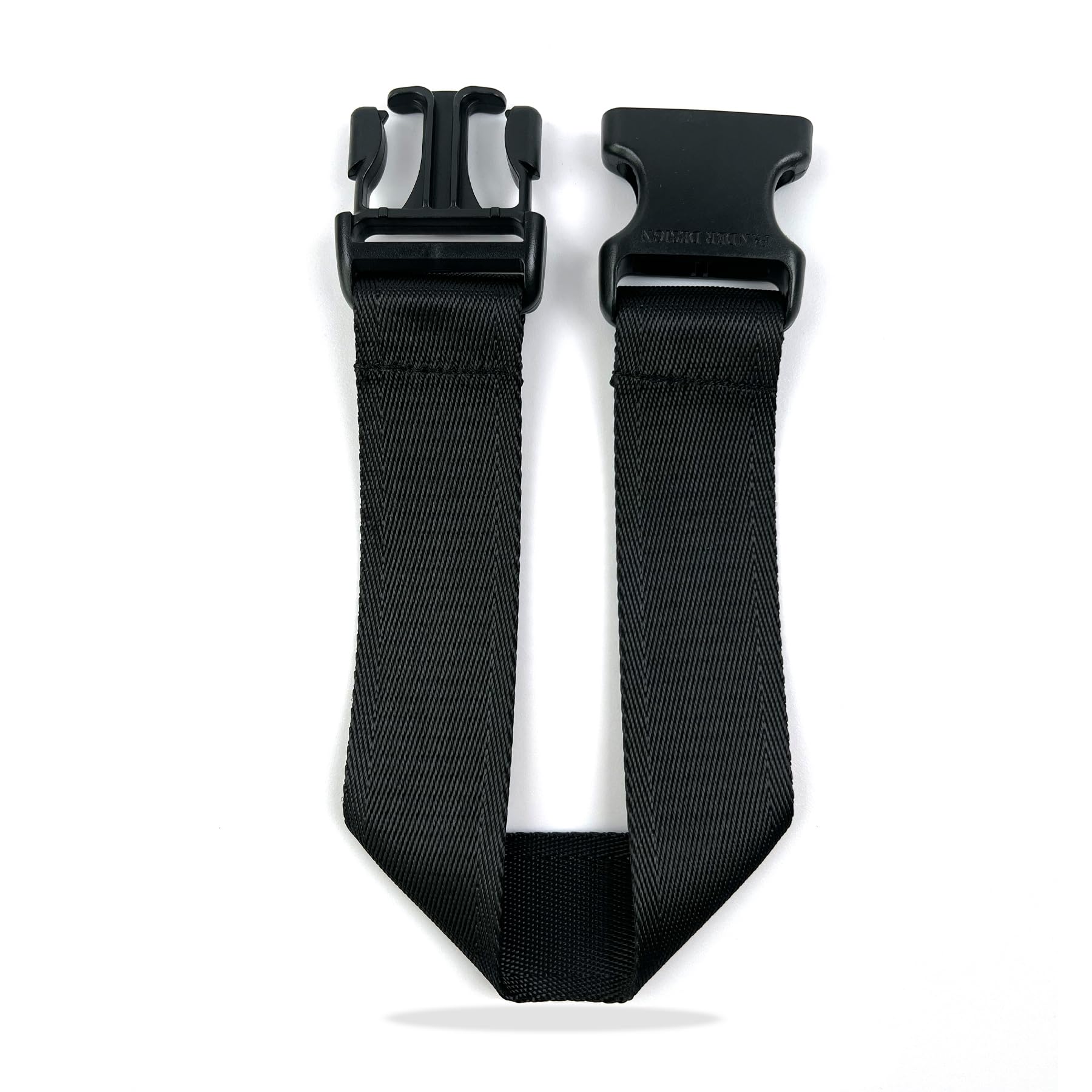 Pander Belt Bag Strap Extender – Fits Only Pander 1L and Larger Belt Bags, Adds 13.5” Length, Nylon Extension Strap, Not for Other Brands, Black