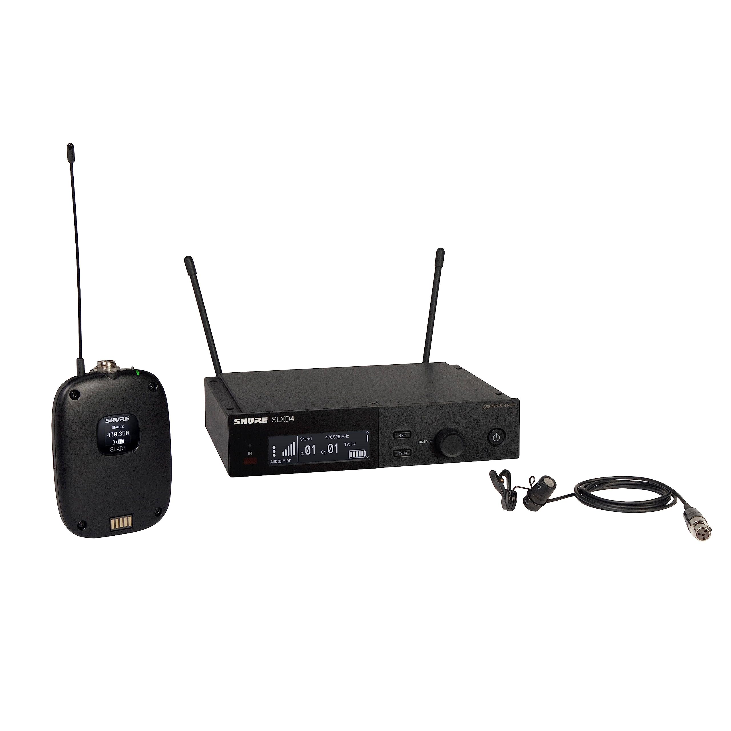 Amazon.com: Shure SLXD14/85 Wireless Lavalier Microphone System