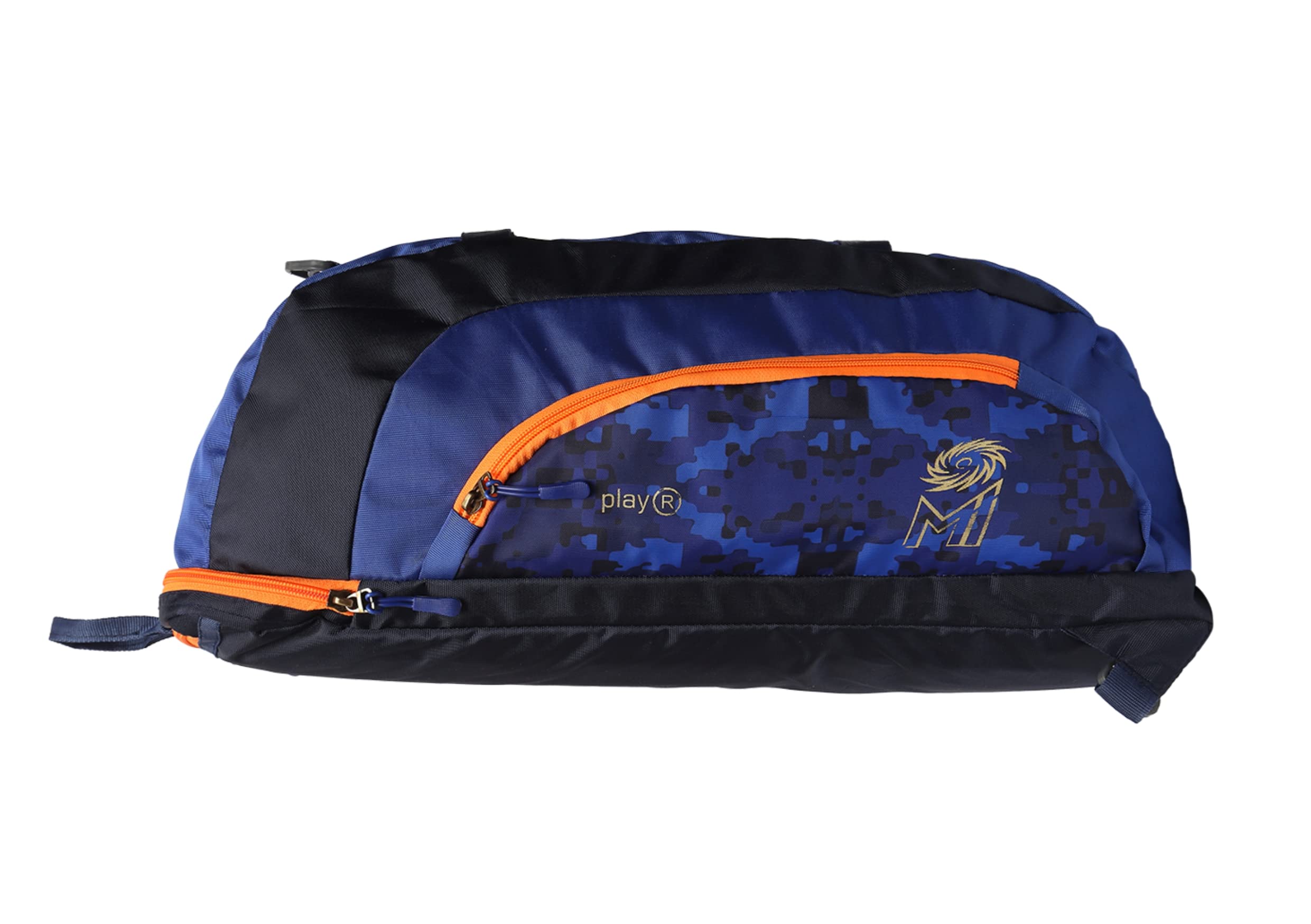 playR X MI Unisex Transformer Sports Gym Bag Camou - Durable, Lightweight Spacious, Comfortable Duffel Bag for Travel, Training Gym, Cricket Multi-Use All-Season