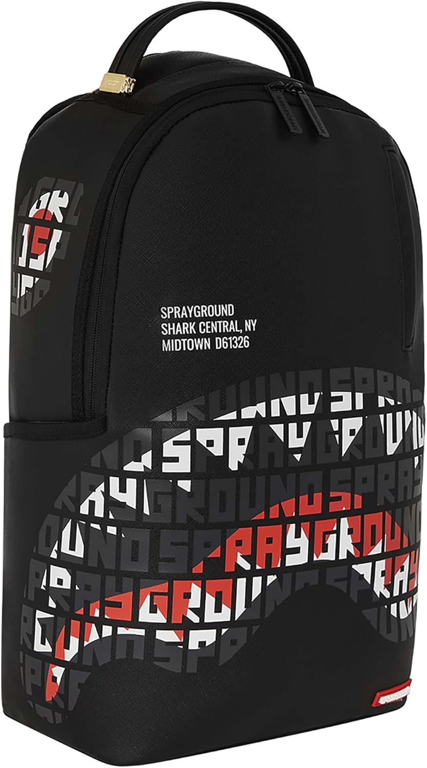 Sprayground - Shark Central Infinity Mouth Dlxsv Backpack, Color As Shown, Size: O/S
