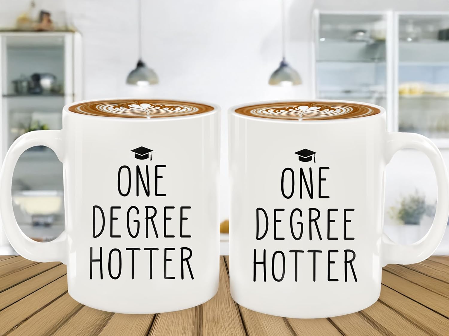 Graduation Gifts, One Degree Coffee Mug, Funny Graduation Gifts for Her, Master's Degree PhD Graduates Grad College Gift for Him Friends, Ceramic Mug Dishwasher & Microwave Safe (White-ONE DEGREE) - Image 7