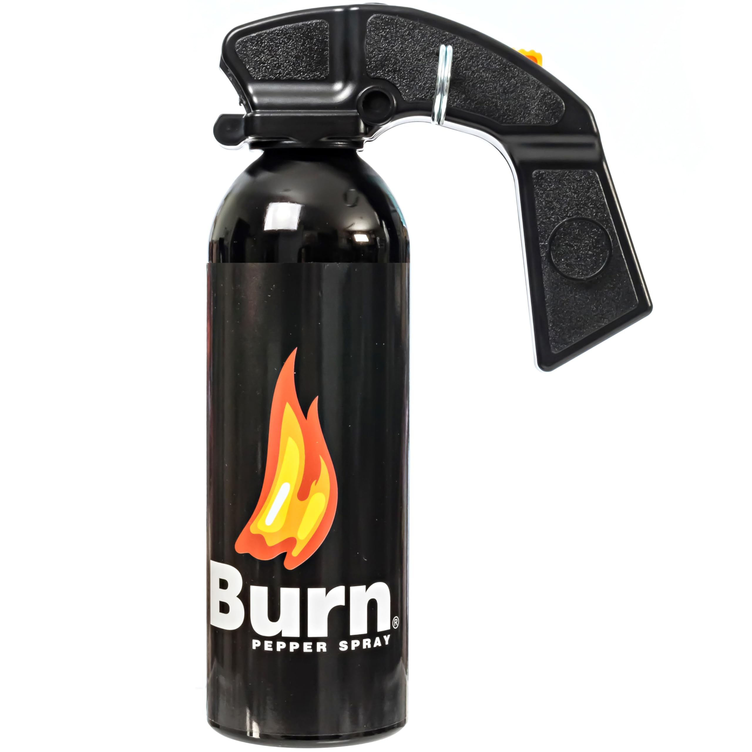 BURN Pepper Spray – Max Strength Fogger, 20 fl oz Heavy Duty Self Defense Spray for Home & Personal Security Protection