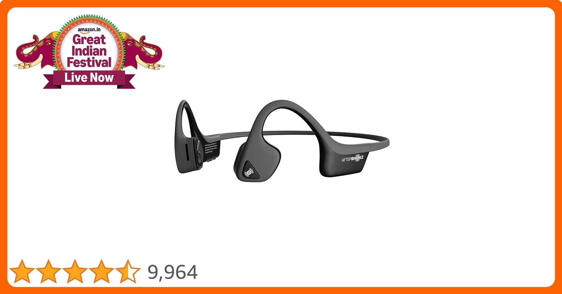 AfterShokz 骨伝導イヤホン ブルー/TREKZ AIR AS650 2025年最新】aftershokz trekz air as650の人気アイテム - メルカリ
