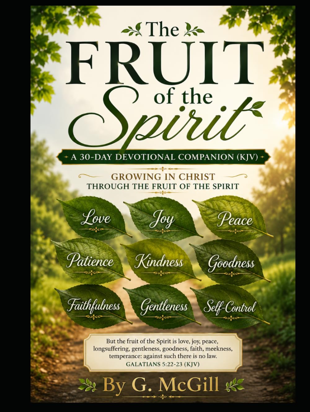 The Fruit of the Spirit A 30-Day Devotional Companion (KJV): Growing in Christ Through the Fruit of the Spirit
