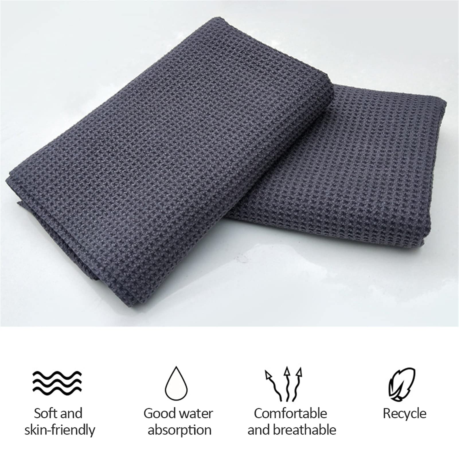 asciugamano asciutto 40 * 40 cm Asciugamano per la pulizia dell'auto in microfibra Panno per asciugatura per la pulizia dell'auto Asciugamano per la pulizia della casa del vetro del lavaggio del mot