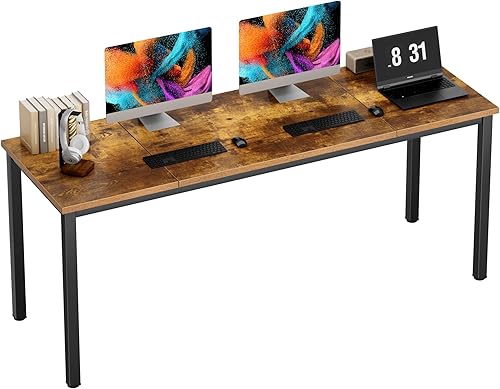 Miniatura 9 de Need Escritorio pequeño para computadora de 31-1/2 pulgadas, resistente y resistente, escritorio para espacios pequeños y compacto, mesa de estudio