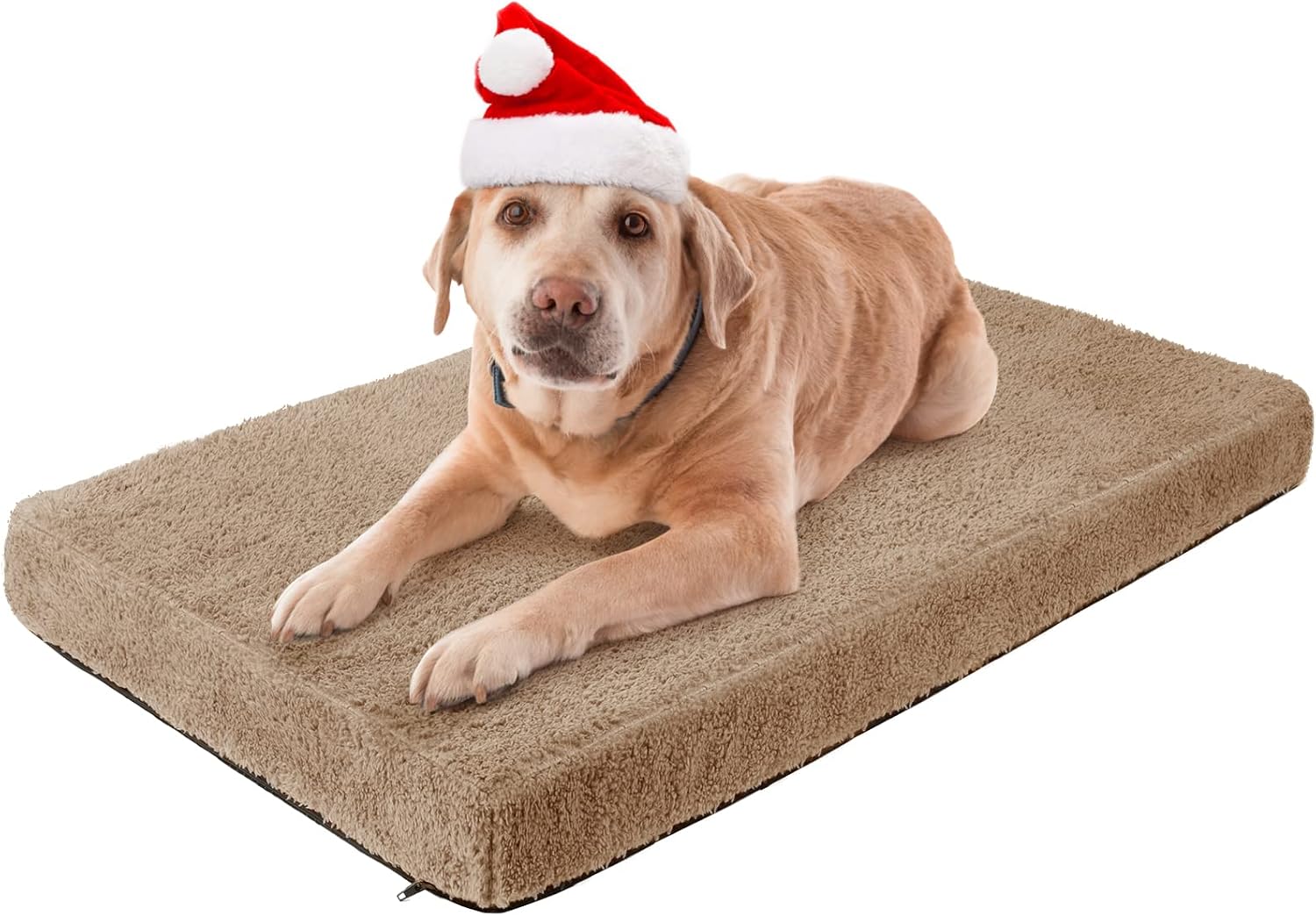 SHU UFANRO XL Dog Bed for Extra Large Dogs, Waterproof Orthopedic Memory Foam Dog Beds with Removable Washable Cover, High-Density Foam…