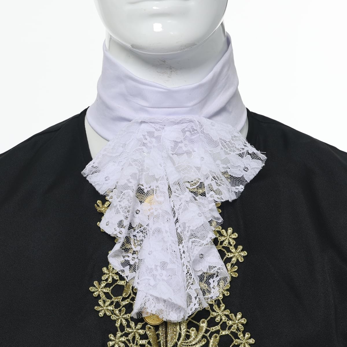 CAMDOM Mens Victorian Costume Suit Medieval Rococo Court Style Prince Cosplay Outfit Set Cosplay Fancy Dress - Image 6