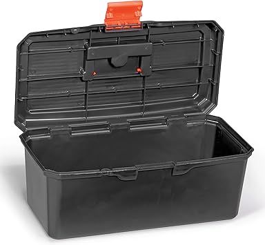 Dekton 13'' Toolbox With Lift Out Carry Tray-13 (32cm)| Dimensions: 150mm X 320mm X 135mm| Ideal For Engineers, Workshops And Tool Storage| Durable Carry Handle| Durable Plastic Storage Solution