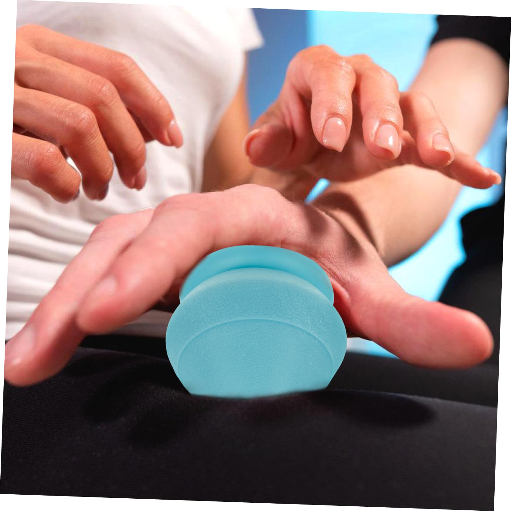 5 Piezas herramienta para masajear el cuero cabelludo masaje de pie pelota circulación bola de masaje de cuello masajeador de espalda y cuello tipe