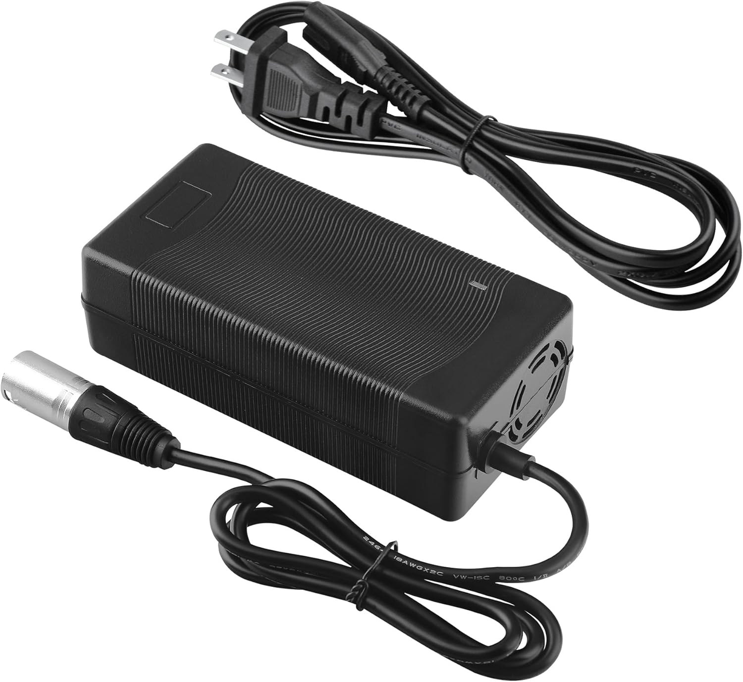 29V 5A AC Adapter Compatible with Jazzy Power Chair XLR Mobility Rascal 370 Fold & Go 24V 2A Lead-Acid(SLA) Battery Charger Power Supply Cord