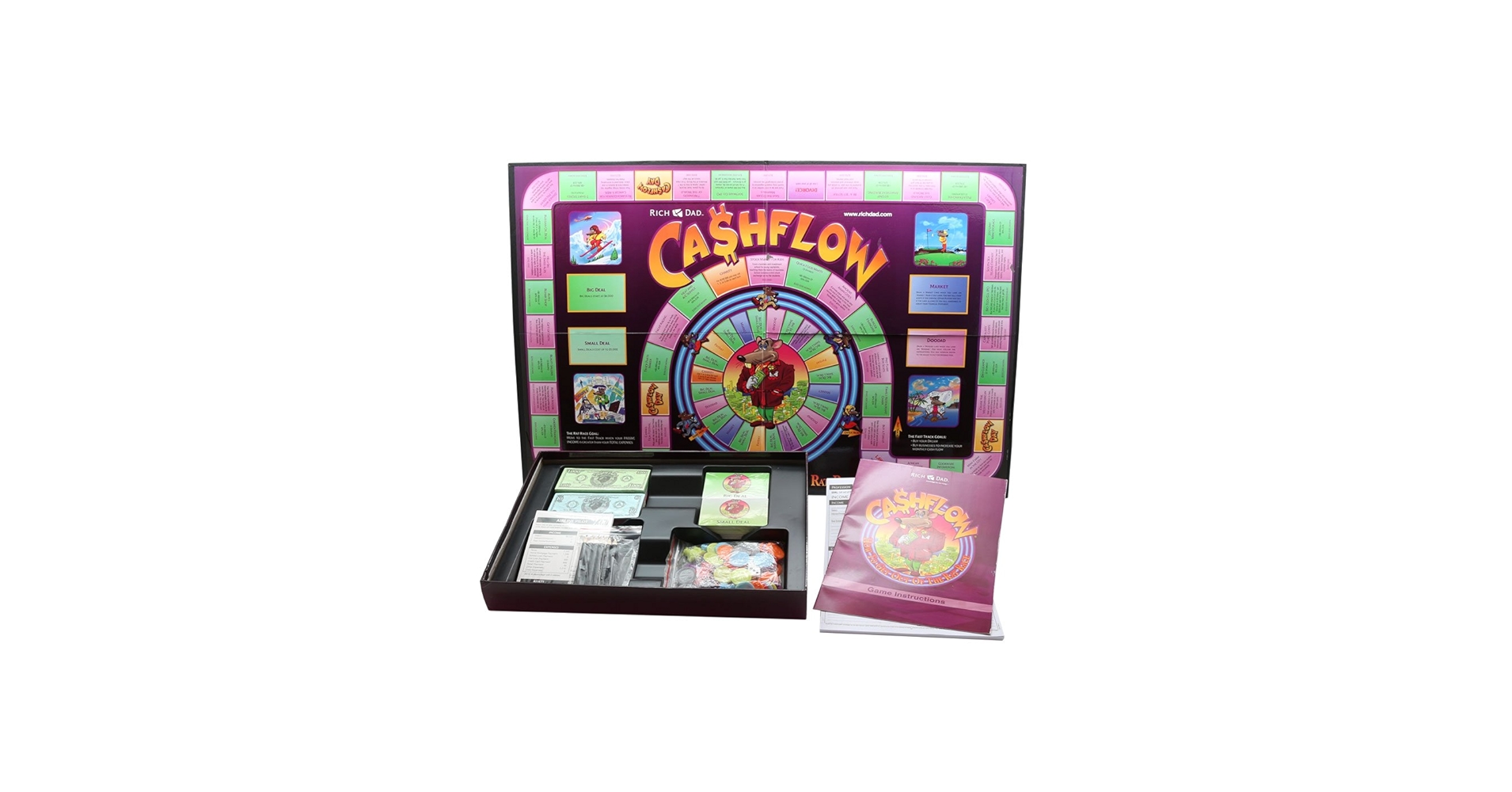 キャッシュフロー　投資　ボードゲーム　cashflow 101 english Cashflow Boardgame 101, Board Games - Amazon Canada