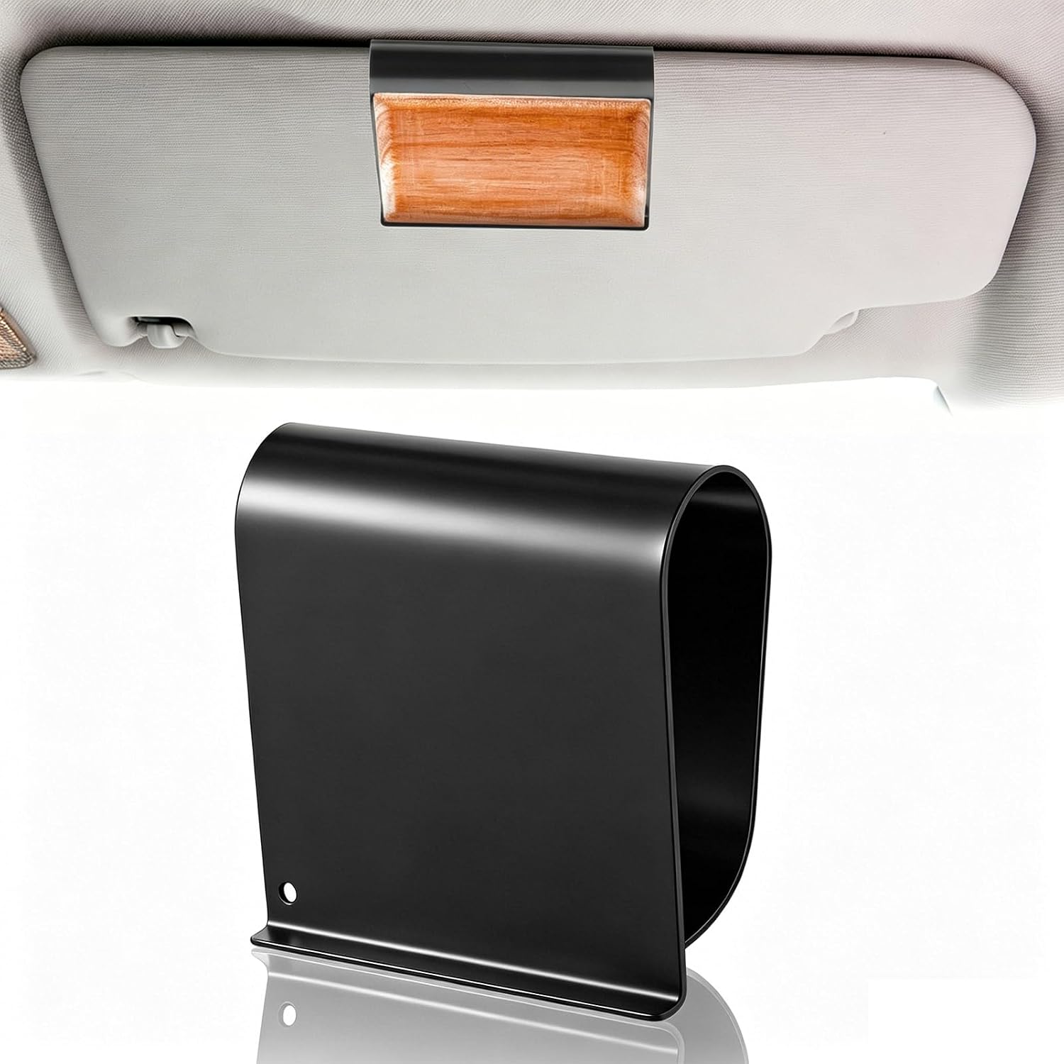Car Air Freshener Visor Clip Compatible with Drift Car Air Freshener, Odor Eliminator Holder Cars Accessories, Cars Vehicle Scent Diffuser Sun Visor Metal Clips for Cabin, Truck & SUV (Clip Only)