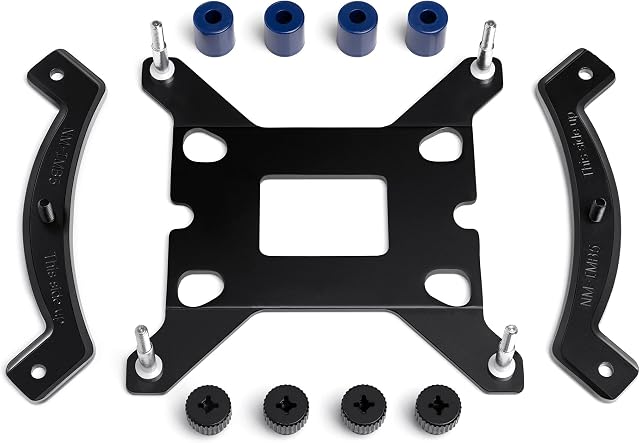 Noctua NM-i17xx-MP78 chromax.black, Mounting Kit CPU Coolers on Intel's LGA1700 Platform (Black)