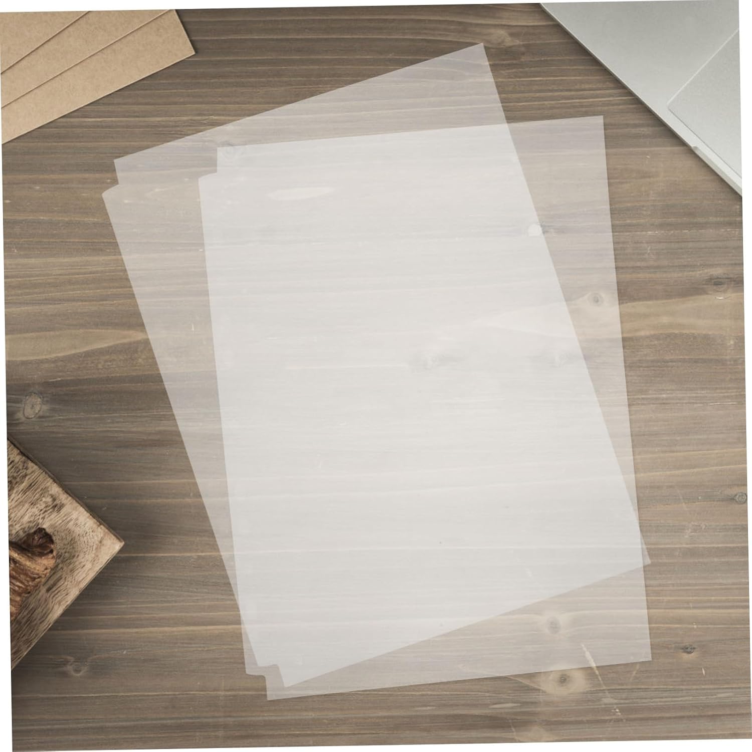 YARNOW 60pcs Double-sided Photo Album Pages Pvc Album Inserts for Family Memories Display